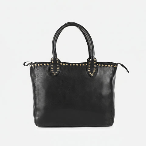 Solviera -Handcrafted Riveted Tote