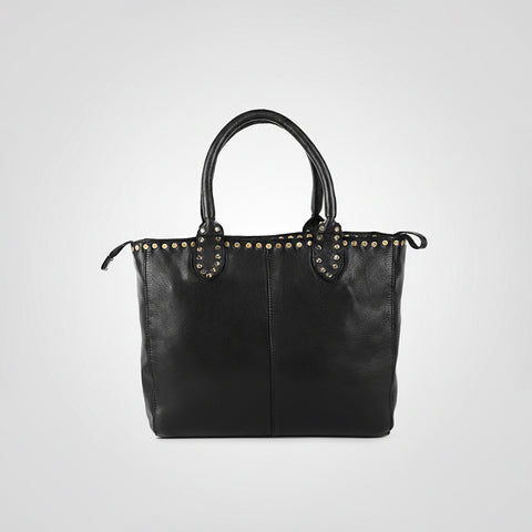 Solviera -Handcrafted Riveted Tote