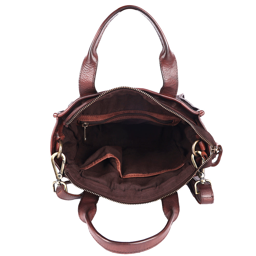 SWL140BRN Tote Genuine Leather women bag western Bag