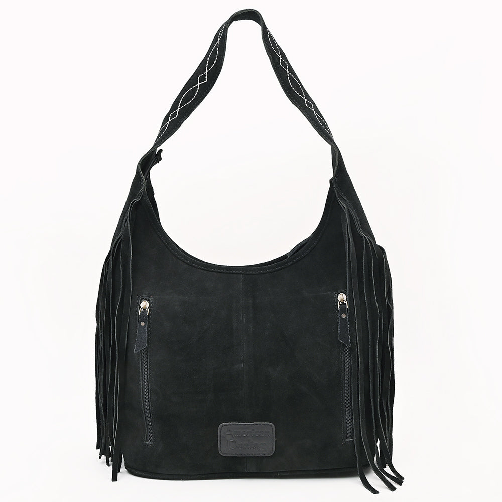ADBG1812 Hobo Suede Genuine Leather women bag western Bag