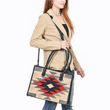 ADBG1817 Tote Saddle Blanket Genuine Leather women bag western Bag