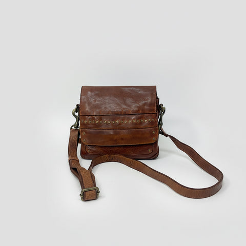 SWL152TAN Crossbody Genuine Leather women bag western Bag