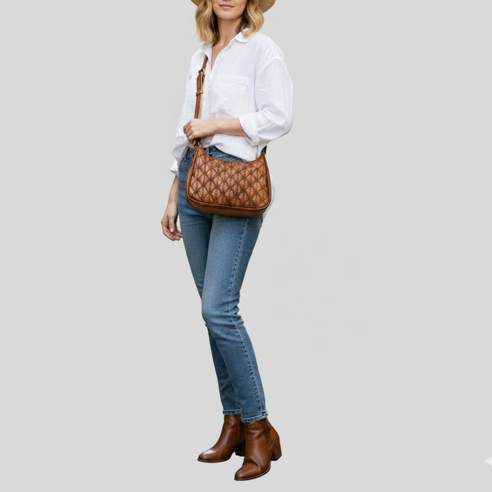 ADBGM803 Hobo Genuine Leather women bag western Bag