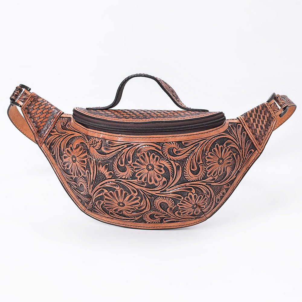 ADBG1830 Fanny Pack Genuine Leather Women Bag