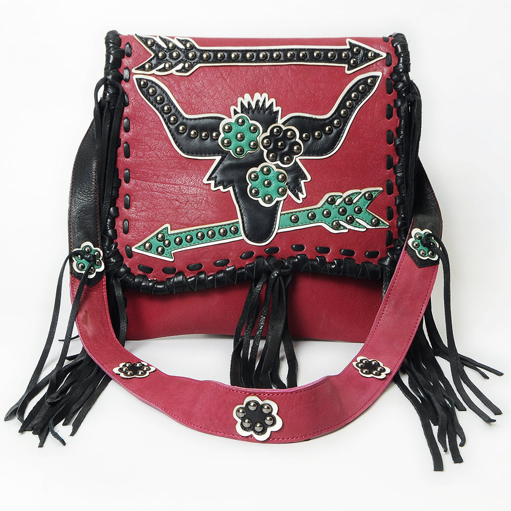 ADBGM808 Messenger Genuine Leather women bag western Bag