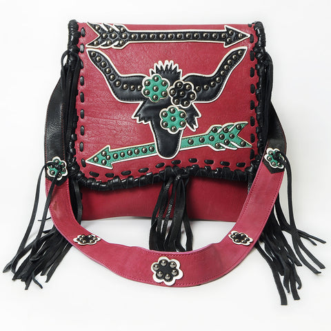 ADBGM808 Messenger Genuine Leather women bag western Bag