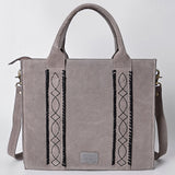 ADBGA607 Tote Genuine Western Suede Leather women bag
