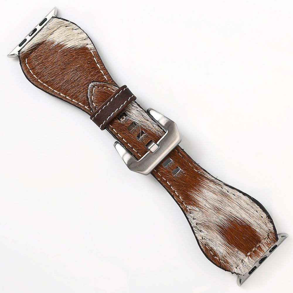 ADWAM129 Beautifully Hair-On Genuine Leather I watch Strap Unisex