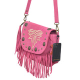 ADBGA836C Crossbody Suede Genuine Leather women bag western Bag