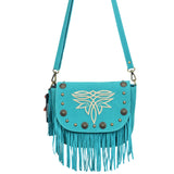 ADBGA836D Crossbody Suede Genuine Leather women bag western Bag