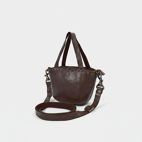 SWC480 Bellavento - Leather Riveted Tote