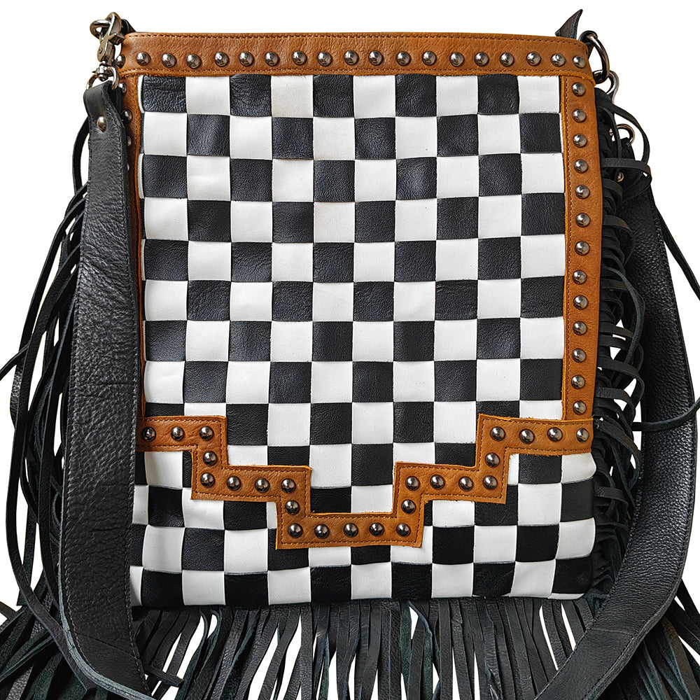 ADBGM855 Crossbody Genuine Full Grain Leather Women Bag