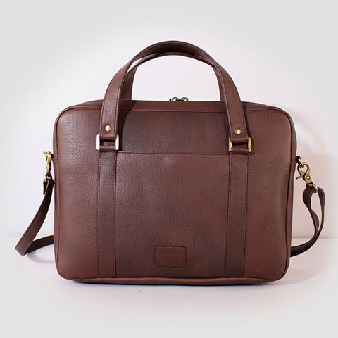 Legacy Rodeo Genuine Leather hand tooled Tooled Briefcase