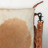 LC-ADBGS192 Messenger Genuine Western Leather Women Bag Clara