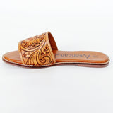 LC-ADFTE106 Genuine leather sandal footwear flip flop