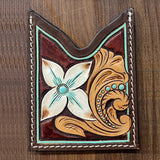 ADCCF120 Card Holder Genuine Western Leather Women Bag
