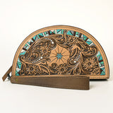 LC-ADBG1433 Taco Hand Tooled Genuine Western Leather Women Bag