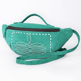 ADBG1618 Fanny Pack Genuine Western Leather Women Bag
