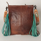 LC-ADBGS192 Messenger Genuine Western Leather Women Bag Olivia