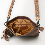 ADBG469 Chaps Bag Genuine Western Leather Women Bag Cady