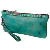LC-NMBG101 Wristlet Genuine Leather women bag western Bag