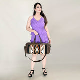 OHA101A Duffel Genuine Leather women bag western Bag