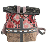 LC-OHV374 Backpack Upcycled Canvas Ladies Bag