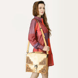 ADBGZ827 Briefcase Genuine Western Leather Women Bag