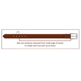 LC-ADBLF131 Genuine American Leather Belt Men and Women