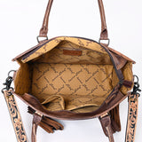 LC-ADBG230 Tote Hand Tooled Genuine Western Leather Women Bag
