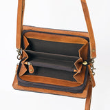 LC-ADBGM169 Organiser Genuine Western Leather Women Bag Freda