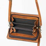 LC-ADBGM169 Organiser Genuine Western Leather Women Bag Freda