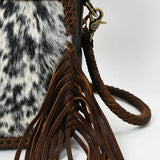 ADBGM354 Crossbody Hair on Genuine Leather women bag western handbag purse