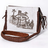 ADBGM589 Crossbody Genuine Leather women bag western Bag