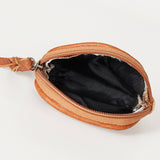 LC-ADBG472 Coin Purse Hair On Genuine Western Leather Women Bag