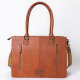 LC-ADBG230 Tote Hand Tooled Genuine Western Leather Women Bag