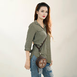 LC-ADBGA426 Canteen Genuine Western Leather Women Bag