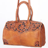 LC-ADBGI108C Duffel Genuine Western Leather Women Bag Olivia