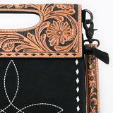 ADBG1759 Crossbody Suede Genuine Leather women bag western Bag