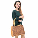 LC-ADBGZ805 Tote Genuine Western Leather Women Bag