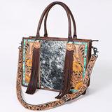 LC-ADBG230 Tote Hand Tooled Genuine Western Leather Women Bag