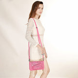 ADBG1228D Clutch Genuine Western Leather Women Bag