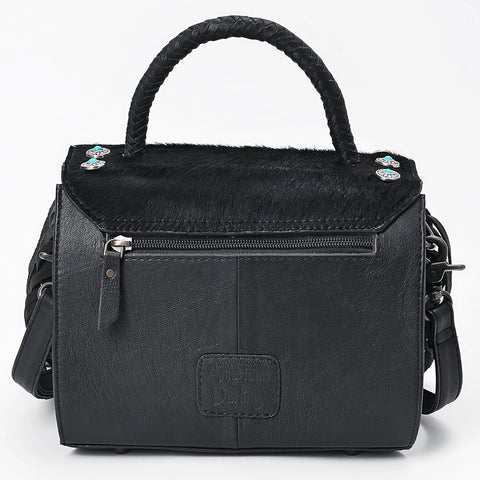 ADBG983C American Darling Cowhide Western Leather Cross body Bag with Fringes