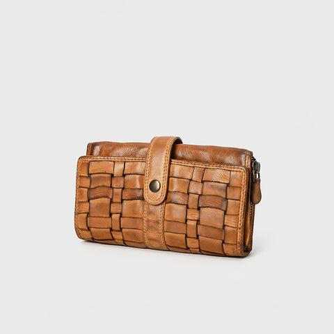 SWC446 Cavello - Premium Leather Multi-Zip Wallet