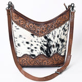 LC-ADBG702A Hobo Hair On Genuine Western Leather Women Bag