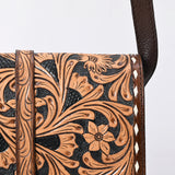 ADBGA530 American Darling Western Crossbody Bag Hand Tooled Genuine Leather Purse
