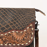 OHG173 Crossbody Genuine Leather women bag western Bag