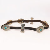 ADBLA108-51  Authentic German Silver Concho Belt