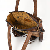 LC-ADBG1086  Tote Hand Tooled Genuine Western Leather Women Bag