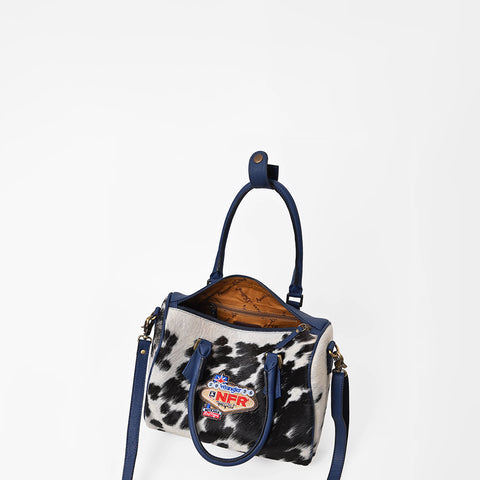 ADBGA1455NFR American Darling Genuine Cowhide Leather Wrangler Speedy Bag